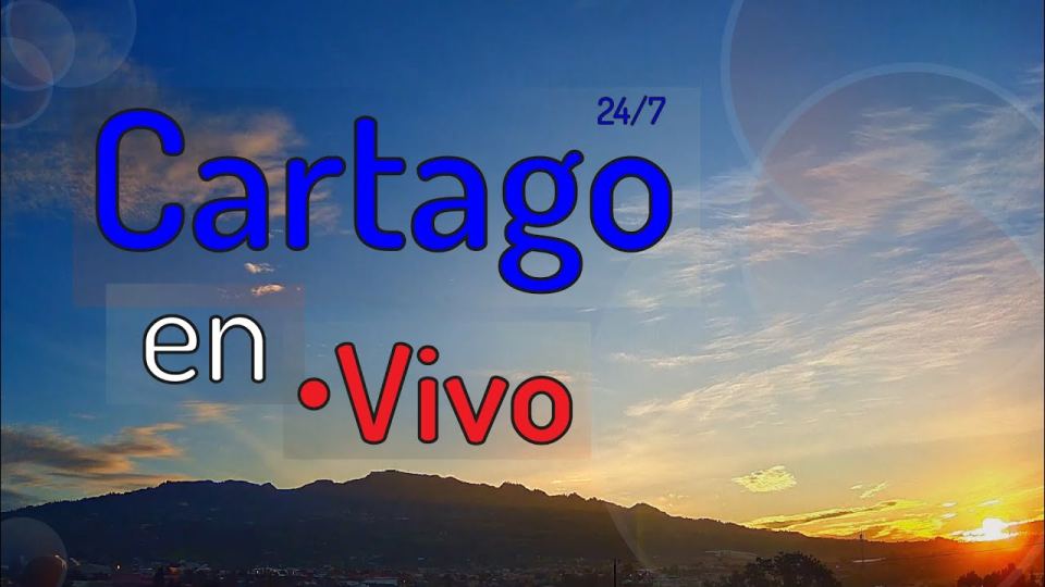 Cartago: cámara «Cartago con el Irazú al fondo»